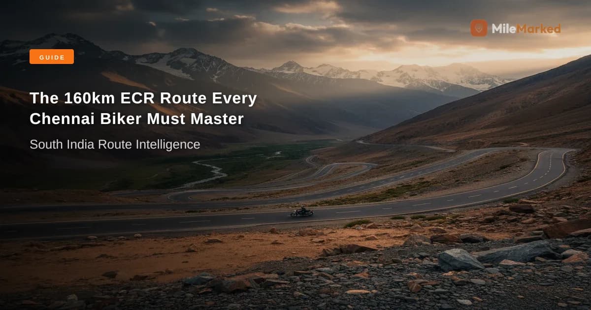 Chennai to Pondy ECR Biker's Guide (2026): Route & Costs | MileMarked