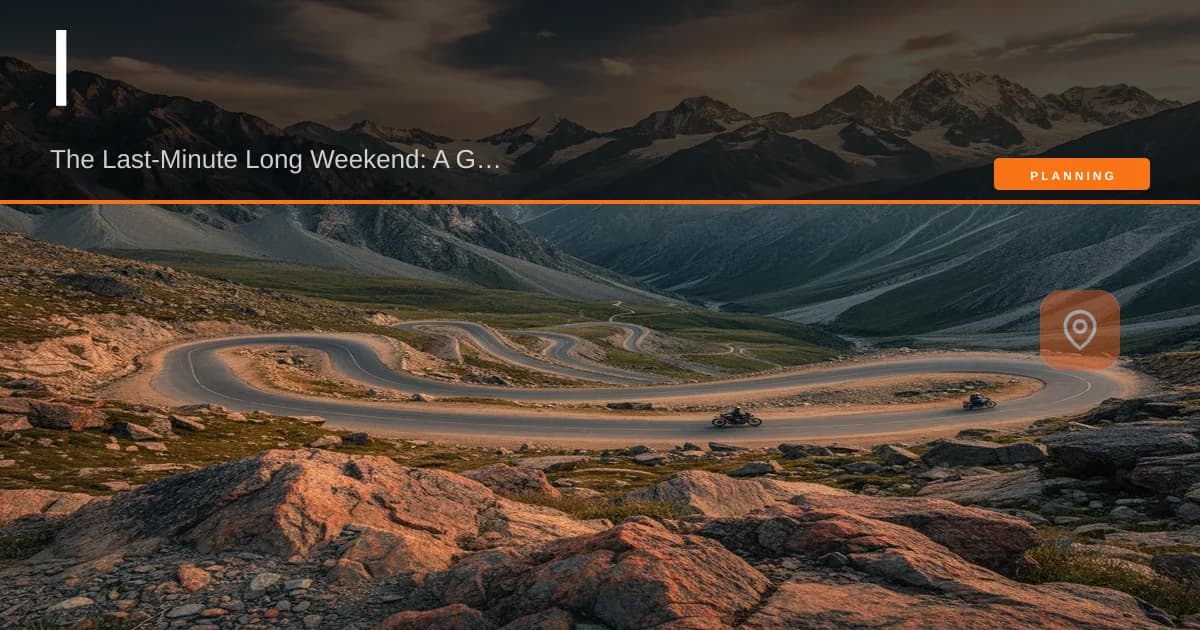 3 Last-Minute Long Weekend Bike Trips for 2026 (Verified) | MileMarked