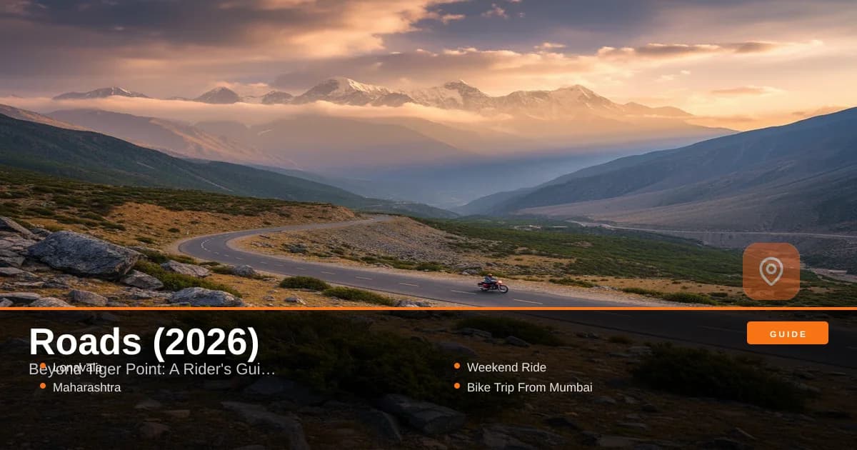 Lonavala's Best Roads (2026): Rajmachi, Pawna & Korigad Guide | MileMarked