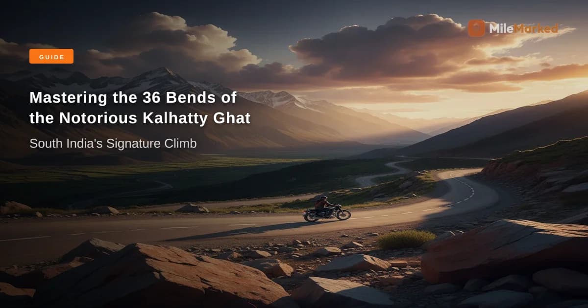 Mysore to Ooty by Bike (2026): A Rider's Guide to 36 Hairpins | MileMarked