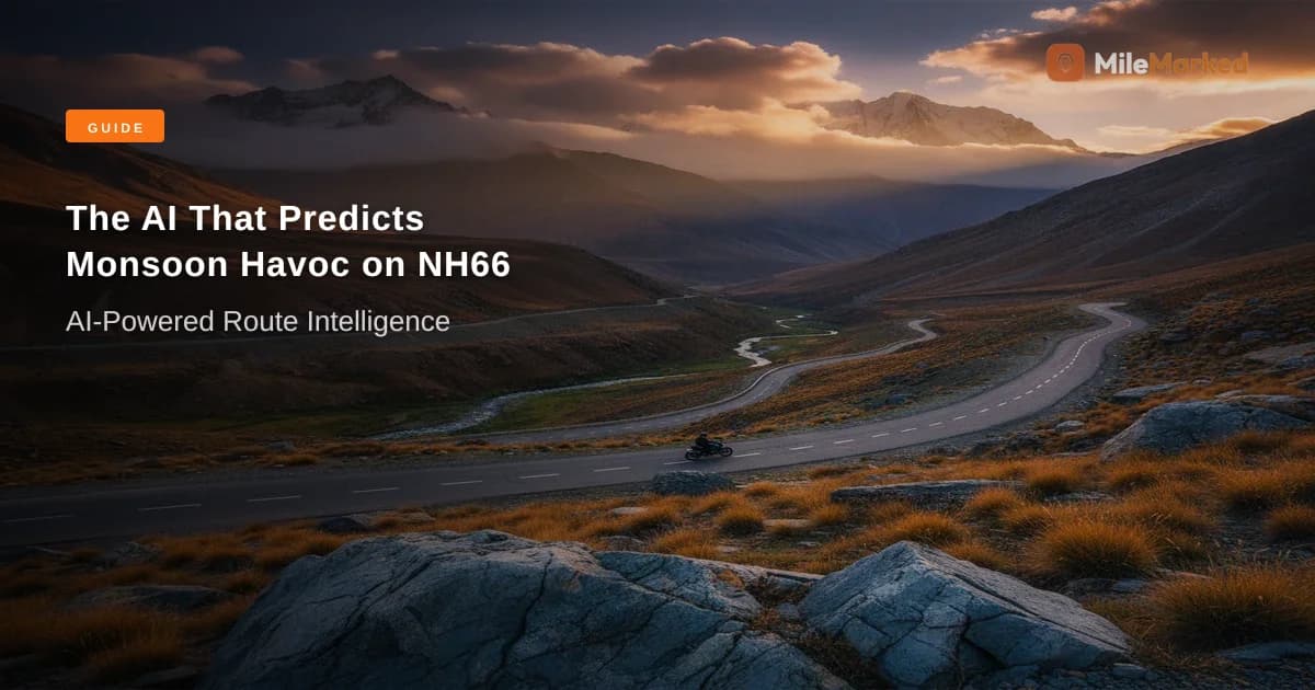 AI for Bike Trips (2026): A Rider's Guide to Monsoon Planning | MileMarked