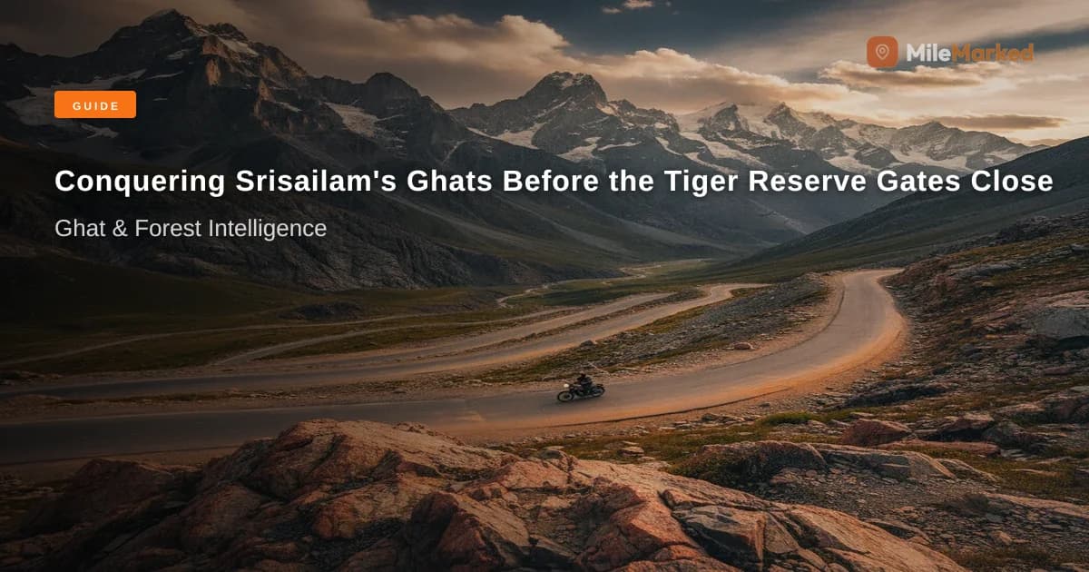 Srisailam Ghat Road Guide 2026: Timings, Safety & Costs | MileMarked